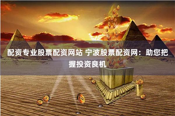 配资专业股票配资网站 宁波股票配资网：助您把握投资良机